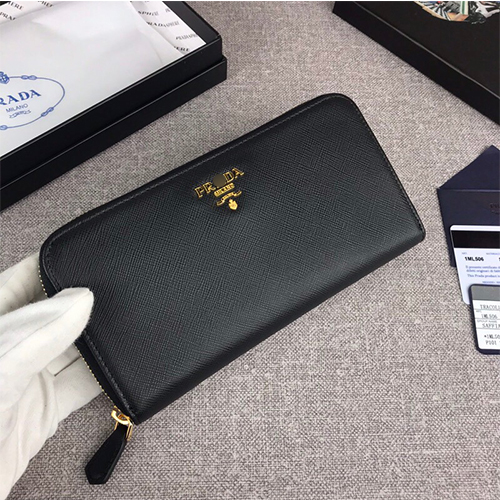 【プラダ PRADA】1ML506 ファスナ付き 長財布